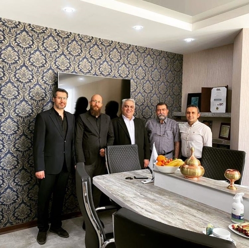 نشست مدیریت بازرگانی موسوی و کلینیک ساختمانی توحید بهمراه مهندس حسین زاده، مهندس اصغر زاده و دکتر جنترانی